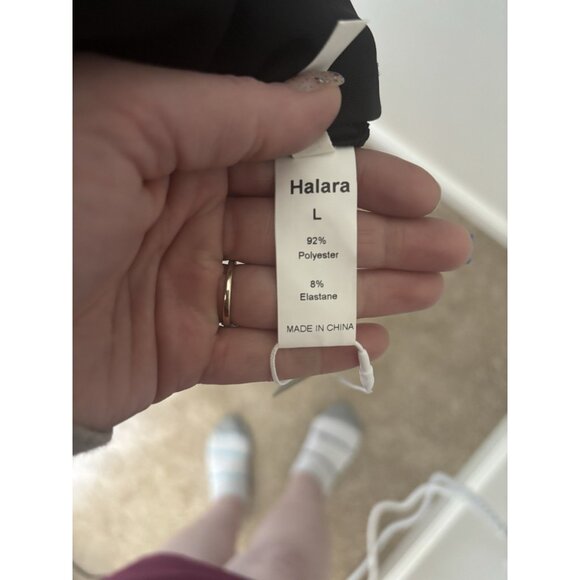 Halara Mesh Round Neck Running Tank Top NWT Size Large - Picture 9 of 11